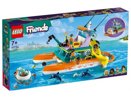 LEGO FRIENDS 41734 LE BATEAU DE SAUVETAGE EN MER