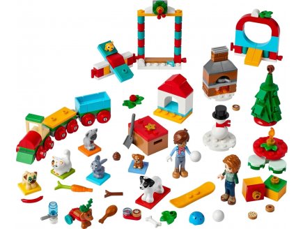 Lego friends 41758 calendrier de l'avent friends + 1 catalogue lego 2023 - noel