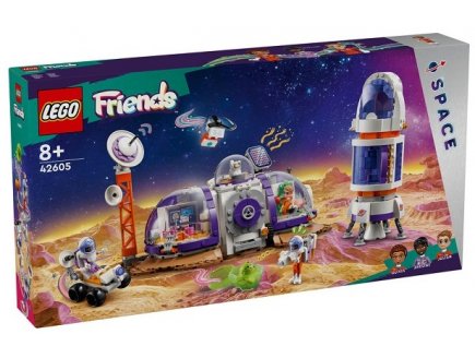 LEGO FRIENDS 42605 LA STATION SPATIALE MARTIENNE ET LA FUSEE