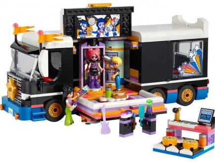 Lego friends 42619 le tourbus de la star de la pop