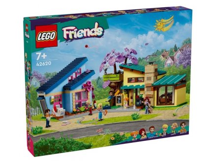 LEGO FRIENDS 42620 LES MAISONS FAMILIALES D'OLLY ET DE PAISLEY