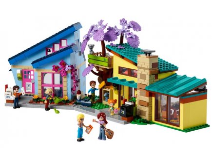 Lego friends 42620 les maisons familiales d'olly et de paisley