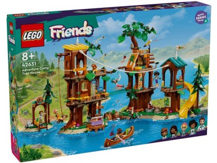 LEGO FRIENDS 42631 LA CABANE DANS L'ARBRE DE LA BASE DE LOISIRS