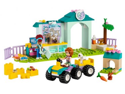 Lego friends 42632 la clinique veterinaire des animaux de la ferme