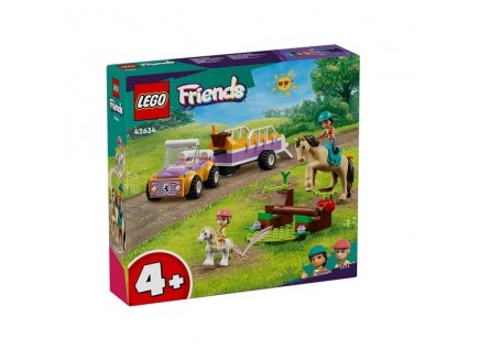 LEGO FRIENDS 42634 LA REMORQUE DU CHEVAL ET DU PONEY