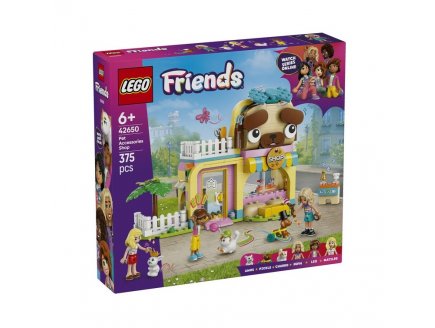 LEGO FRIENDS 42650 BOUTIQUE D'ACCESSOIRES POUR ANIMAUX DE COMPAGNIE