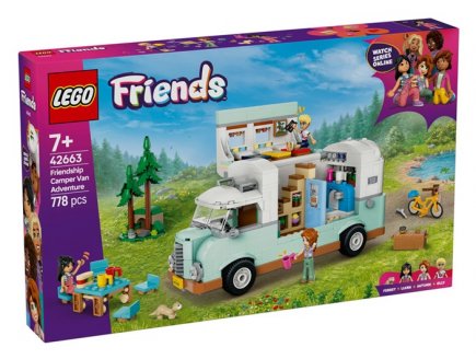 LEGO FRIENDS 42663 CAMPING-CAR DE L'AMITIE