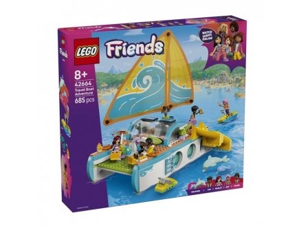 LEGO FRIENDS 42664 L'AVENTURE EN BATEAU