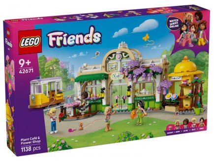 LEGO FRIENDS 42671 CAFE DES PLANTES ET KIOSQUE A FLEURS