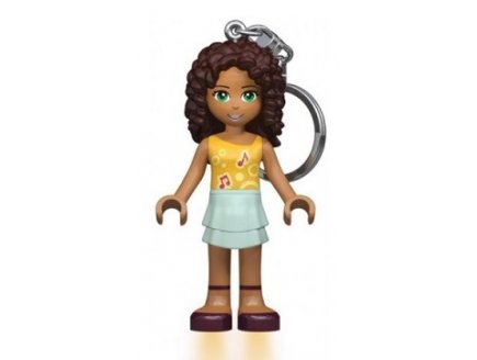 Lego friends porte-cles lumineux andrea - mini lampe de poche