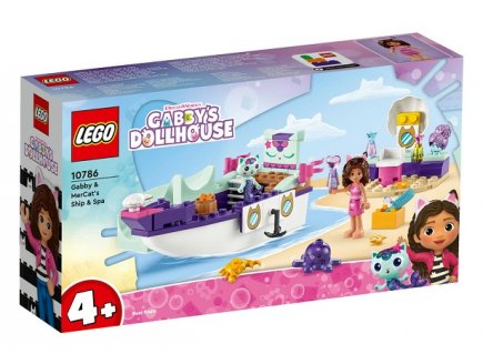 LEGO GABBY ET LA MAISON MAGIQUE 10786 LE BATEAU ET LE SPA DE GABBY ET MARINE