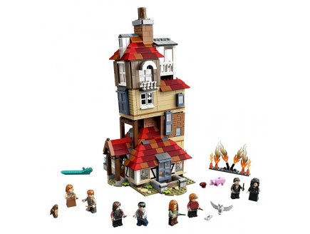 Lego harry potter 75980 l'attaque du terrier des weasley