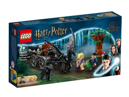 LEGO HARRY POTTER 76400 LA DILIGENCE ET LES SOMBRALS DE POUDLARD