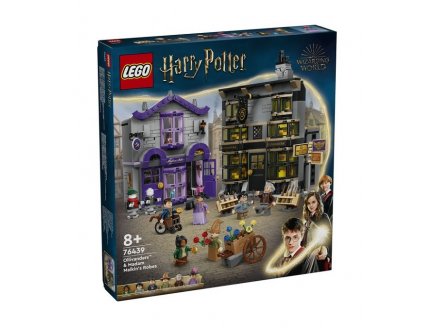 LEGO HARRY POTTER 76439 OLLIVANDER ET MADAME GUIPURE, PRET A PORTER POUR MAGES ET SORCIERS