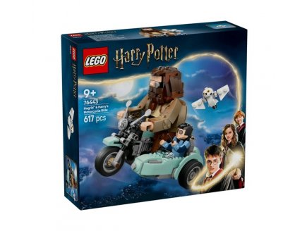 LEGO HARRY POTTER 76443 LA BALADE EN MOTO DE HAGRID ET HARRY