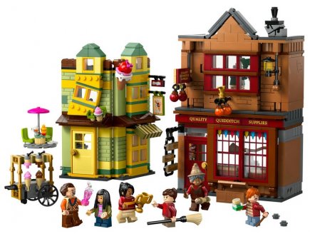 Lego Harry Potter 76452 Magasin d'accessoires de Quidditch et marchand de glaces