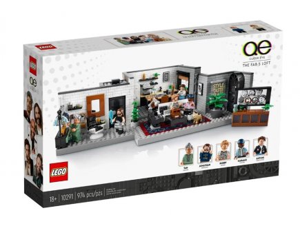 Lego Icons 10291 Queer Eye  Le loft des Fab 5