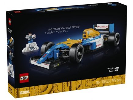 LEGO ICONS 10353 WILLIAM RACING FW14B ET NIGEL MANSELL
