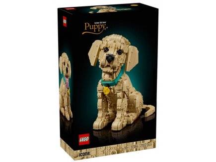 Lego Icons 11384 Le chiot Golden Retriever