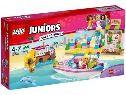 LEGO JUNIORS 10747 LES VACANCES A LA MER D'ANDREA ET DE STEPHANIE