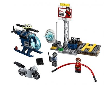 Lego juniors les indestructibles 2 10759 la poursuite sur les toits d'elastigirl