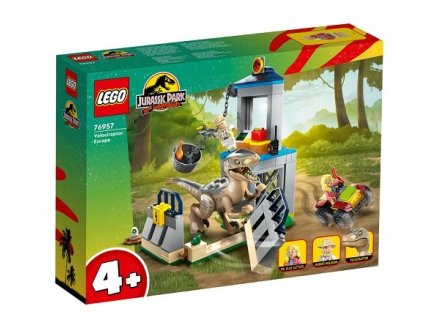 LEGO JURASSIC PARK 76957 L'EVASION DU VELOCIRAPTOR