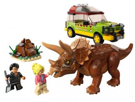 Lego jurassic park 76959 la recherche du triceratops