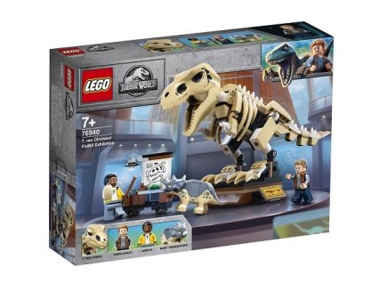 LEGO JURASSIC WORLD 76940 L'EXPOSITION DU FOSSILE DU T-REX