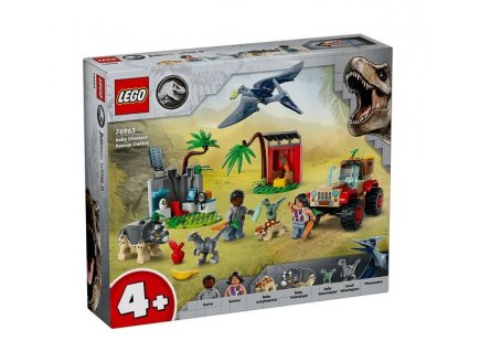 LEGO JURASSIC WORLD 76963 LE CENTRE DE SAUVETAGE DES BEBES DINOSAURES