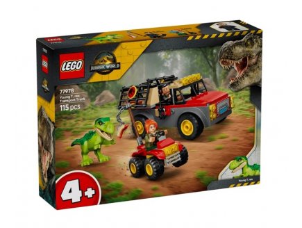 Lego Jurassic World 77978 Camion de transport du jeune T-rex