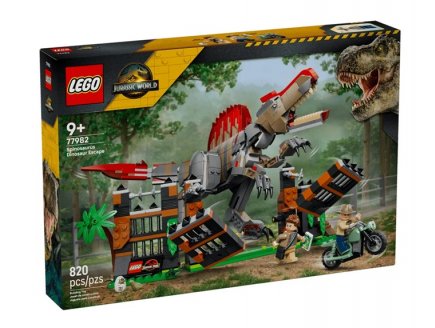Lego Jurassic World 77982 L��vasion du spinosaure