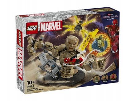 LEGO MARVEL 76280 SPIDER-MAN CONTRE L'HOMME SABLE : LA BATAILLE FINALE