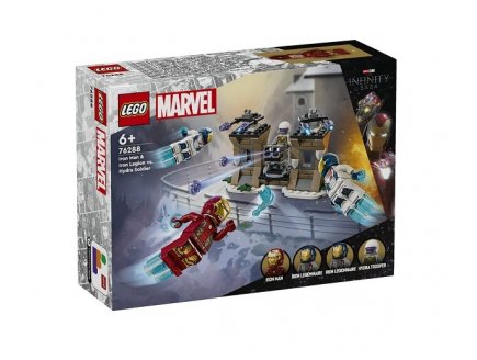 LEGO MARVEL 76288 IRON MAN ET L'IRON LEGION CONTRE LE SOLDAT DE L'HYDRA
