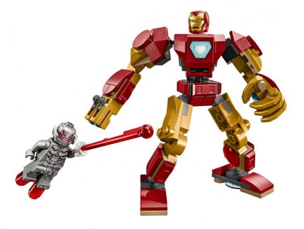 Lego marvel 76307 le robot d'iron man contre ultron