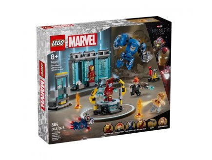Lego Marvel 76315 Le laboratoire d’Iron Man : la salle des armures - The Infinity Saga