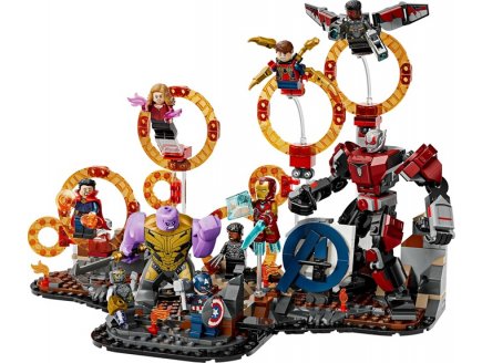 Lego Marvel 76323 Combat final dAvengers : Endgame - The Infinity Saga