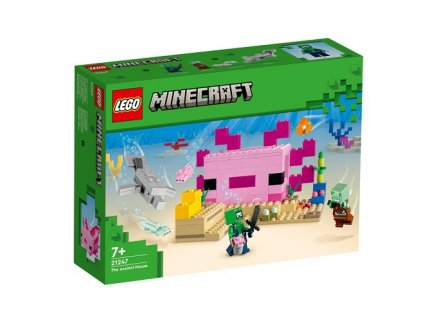 LEGO MINECRAFT 21247 LA MAISON AXOLOTL