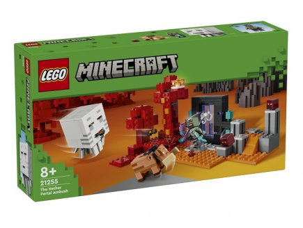 LEGO MINECRAFT 21255 L'EMBUSCADE DU PORTAIL DU NETHER