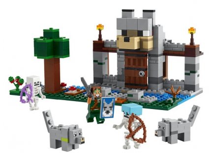 Lego minecraft 21261 la forteresse du loup