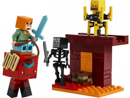 Lego minecraft 21266 la bataille de la lave du nether