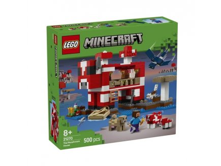 LEGO MINECRAFT 21270 LA MAISON DES CHAMPIMEUHS