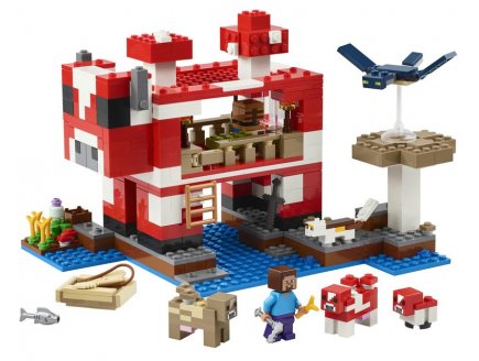 Lego minecraft 21270 la maison des champimeuhs