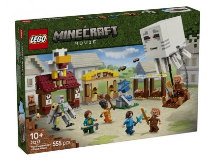 LEGO MINECRAFT 21273 LES GHASTS A L'ATTAQUE DU VILLAGE