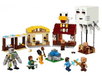 Lego minecraft 21273 les ghasts a l'attaque du village