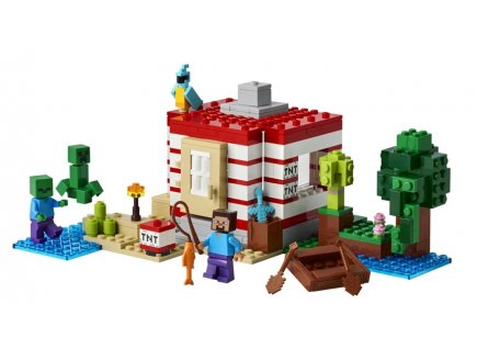 Lego Minecraft 21275 La maison en TNT de la jungle