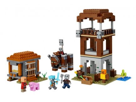 Lego Minecraft 21278 Lavant-poste de pillards et le ravageur