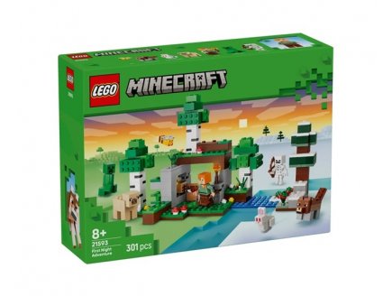 Lego Minecraft 21593 L’aventure de la première nuit