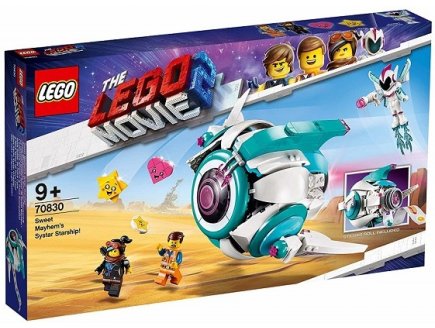 LEGO MOVIE 2 70830 LE VAISSEAU SPATIAL SYSTAR DE SWEET MAYHEM