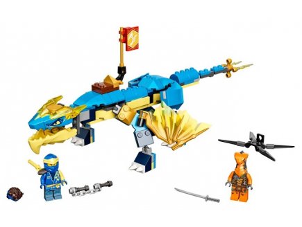 Lego ninjago 71760 le dragon du tonnerre de jay - evolution