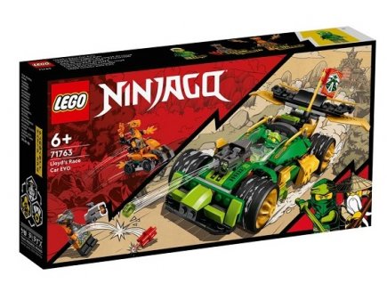 LEGO NINJAGO 71763 LA VOITURE DE COURSE DE LLOYD - EVOLUTION